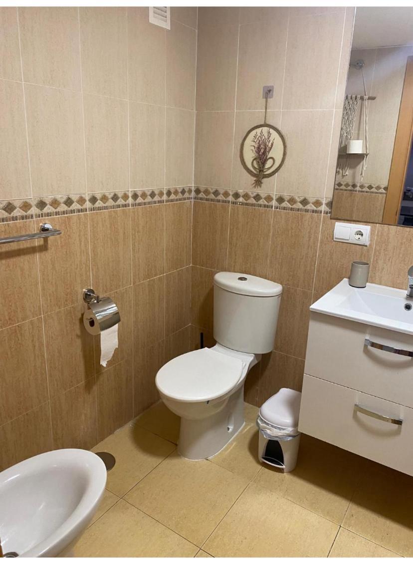 Апартаменты Bajo Con Jardin A Pie De Playa Y Piscina Comunitaria Con Jacuzzi Playas de Vera Экстерьер фото
