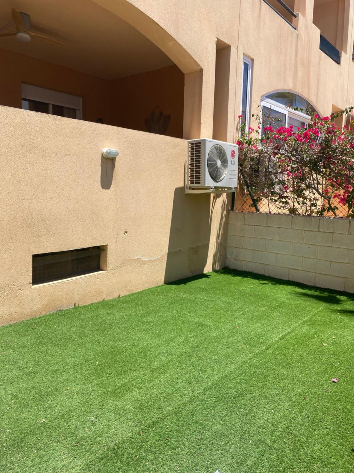 Апартаменты Bajo Con Jardin A Pie De Playa Y Piscina Comunitaria Con Jacuzzi Playas de Vera Экстерьер фото
